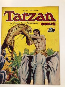 TARZAN ADVENTURES V 2#11  (1951)  black & white daily strip reprints FINE