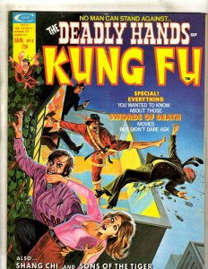 8 Deadly Hands Of Kung Fu Magazines # 1 3 4 6 7 8 9 + Special Album Edition RS3