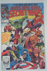 Marvel Super-Heroes Secret Wars   #1, VF+ (Actual scan)