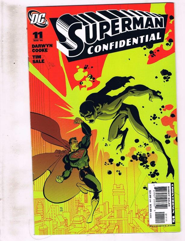 Lot of 5 Superman Confidential DC Comic Books #1 10 11 12 13 BH53