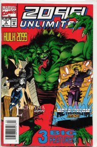 2099 Unlimited #4 (1994) Hulk 2099