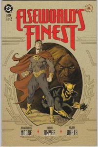 2 Elseworld's Finest DC Comics Books Superman Batman Moore Dwyer Barta BH55