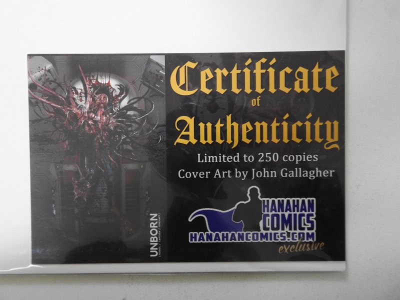 Unborn Hanahan Comics Exclusive by John Gallagher LDT 250