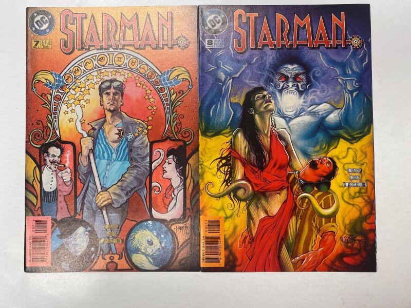 3 Starman DC comic books #7 8 9 24 LP5