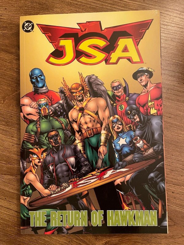 JSA The Return Of Hawkman DC Comics TPB Graphic Novel Comic Book Vol # 3 4 J258