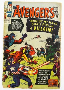 Avengers (1963 series)  #15, Good+ (Actual scan)