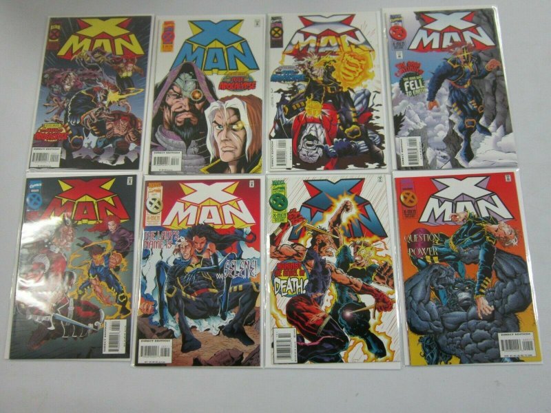 X-Man Comic Lot #2-49 45 diff 9.0 NM (1995 -99)