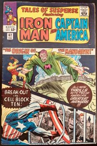 Tales of Suspense #62. Origin of The Mandarin! 6.0-!