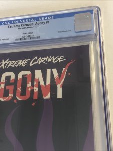 Extreme Carnage: Agony (2021) #1 (CGC 9.6) Sketch Ed. Census 1!!