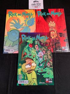RICK AND MORTY #15 #16 #17 NM variant covers ONI PRESS