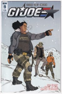 GI Joe #5 B April 2017 IDW Sub Cover Aubrey Sitterson Aaron Conley