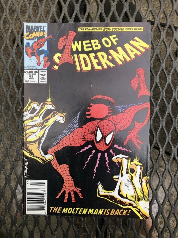 Web of Spider-Man #62 (1990)