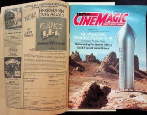 Cinemagic #1 Premiere Issue - O'Quinn Studios, Inc. Complete with shipping cover