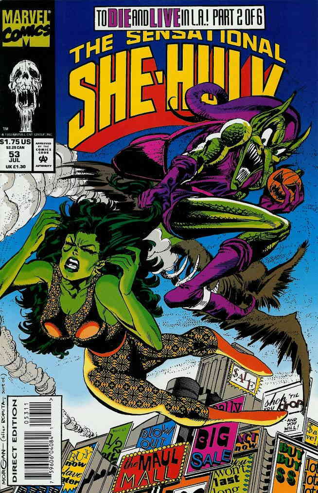 The Sensational She-Hulk #29  Marvel comics artists, Shehulk, Marvel  comics covers