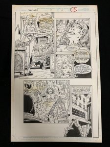 Over The Edge #4 Page #15 Original Art Rob Brown 1995