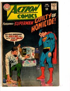 Action Comics # 358 FN Feat. Superman DC Comic Book Supergirl Batman Flash JG1