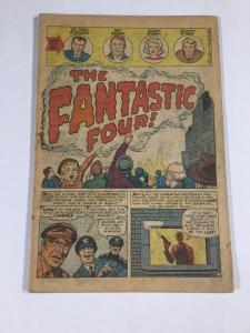 Fantastic Four 1 (coverless) Includes A Facsimilie Cover See Photos