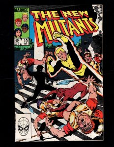 The New Mutants #10 (8.5/9.0) 1983 Bronze Age MARVEL   / ID#155