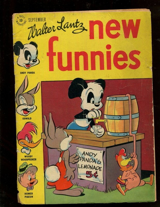 WALTER LANTZ NEW FUNNIES #127 (2.5) ANDY PANDA