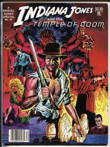 Marvel Super Special #30--Indian Jones & Temple Of Doom--comic magazine