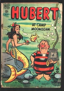 Hubert-Four Color Comics #251 1949-Dell-Camp Moonbeam-mermaid-G