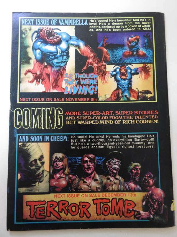 Vampirella #29 (1973) VG Condition paint on spine, 1/2 in spine split