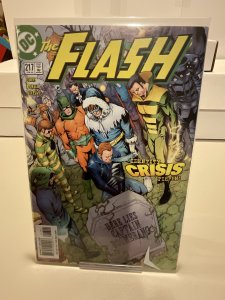 Flash #217  2005  9.0 (our highest grade)  Geoff Johns!  Identity Crisis Tie-In!