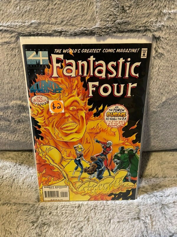 Lot of 4 Fantastic Four #238, 310, 312, 401 Marvel Comics 