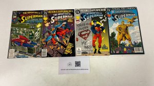 4 Superman DC Comics Books #481 499 501 503 18 JW19
