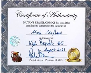 STAR WARS THE HIGH REPUBLIC #5 MIKE MAYHEW TRADE/VIRGIN VARIANT SET SIGNED W/COA