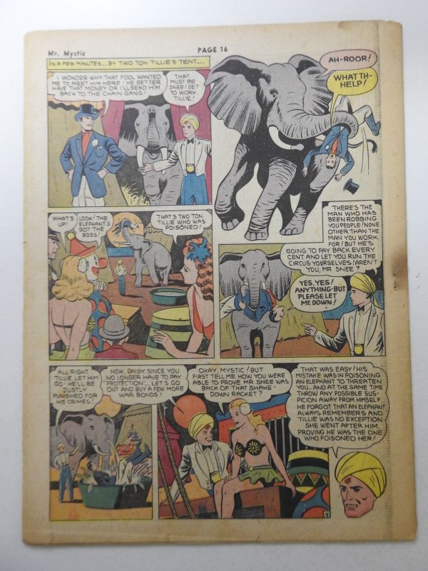 The Spirit #194 (1944) Newsprint Comic Insert Rare!