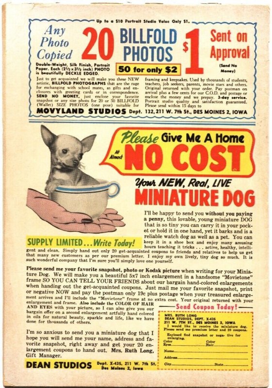 Detective #232--1957-DC Batman & Robln-Manhunter from Mars----DOG IN A CUP BA...