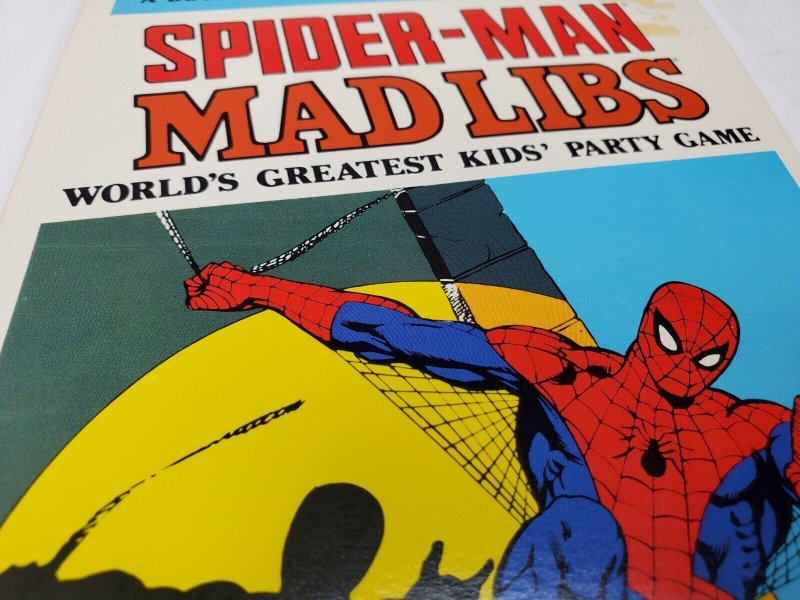 Vintage Spider Man Mad Libs 1981 NM New 