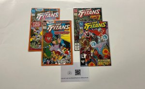 4 Team Titans DC Comics Books # 2 3 4 5 Wolfman 34 MS7
