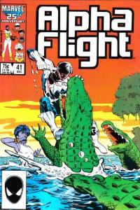Alpha Flight (1983 series)  #41, VF- (Stock photo)