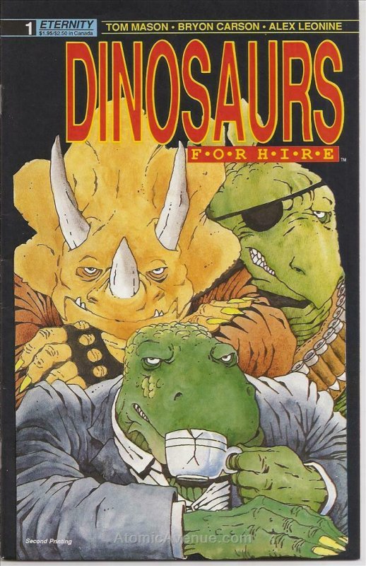 Dinosaurs For Hire (Eternity) #1 (2nd) FN; Eternity | save on shipping - details