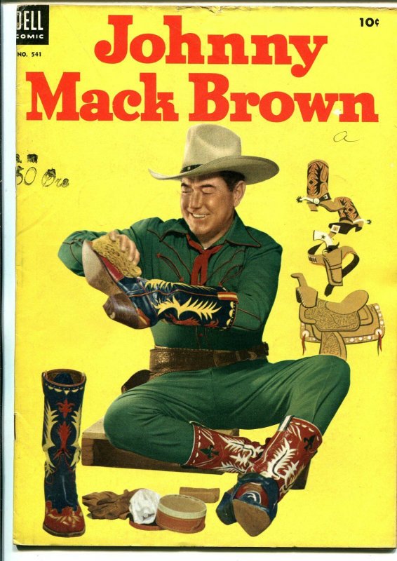 Johnny Mack Brown-Four Color Comics #541 1950-Dell-Jesse Marsh-FN-