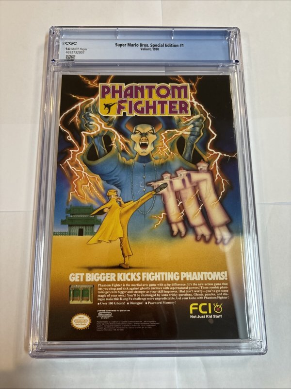 Super Mario Bros. Special Edition (1990)  #1 (CGC 9.6 WP) Nintendo • Valiant