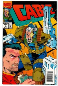 Cable #3 (9.0 VF/NM) 1st Appearance of Weasel Volume 1 Marvel Comics Comic Book