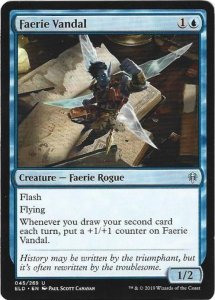 Magic the Gathering: Throne of Eldraine - Faerie Vandal