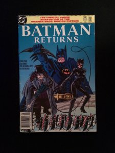 Batman Returns #1B  DC Comics 1992 FN/VF NEWSSTAND VARIANT COVER