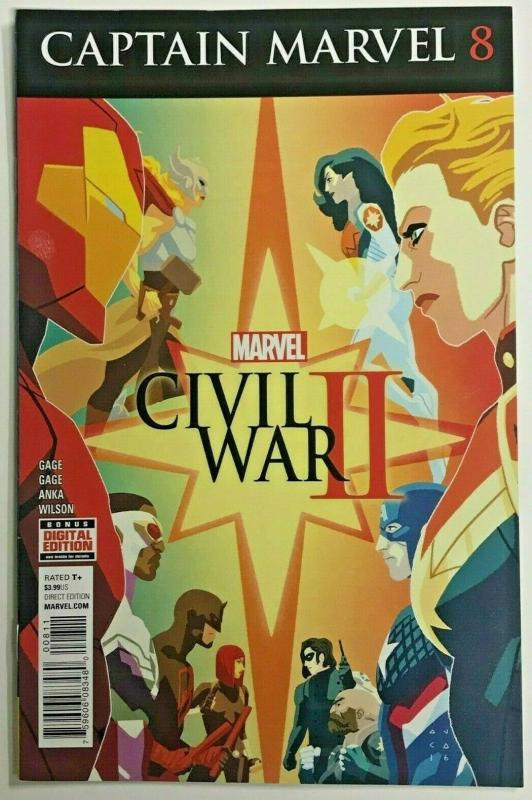 CAPTAIN MARVEL#8 NM 2016 MARVEL COMICS