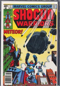 Shogun Warriors #12 (1980) The Shogun Warriors