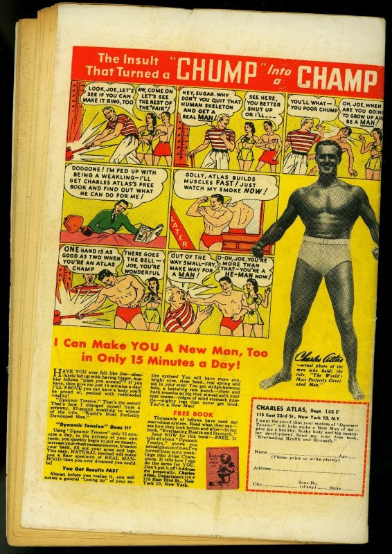 CURLY KAYOE #2 1946-BOXING COVER-SAM LEFF COVER & PHOTO VG