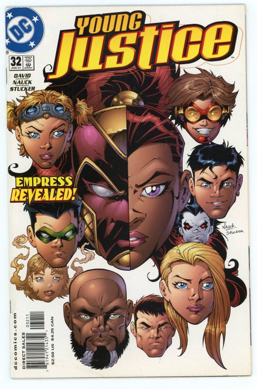 Young Justice #32 Peter David Lobo GD  Comic Books - Modern Age, DC  Comics, Superhero / HipComic