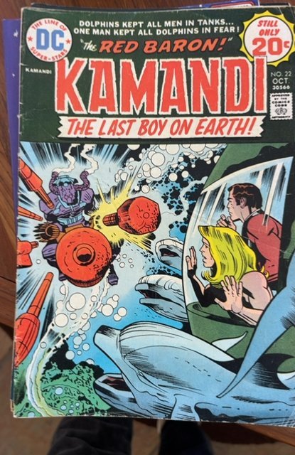 Kamandi, The Last Boy on Earth #22 (1974) Kamandi 