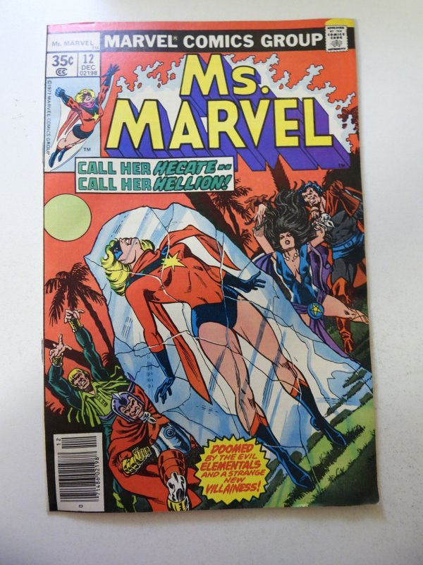 Ms. Marvel #12 (1977) FN- Condition
