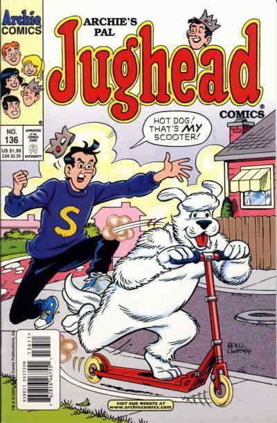 Archie’s Pal Jughead Comics #136 VF/NM; Archie | save on shipping - details insi