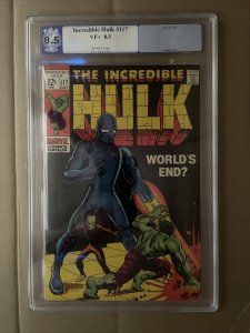 Incredible Hulk #117 PGX  8.5 