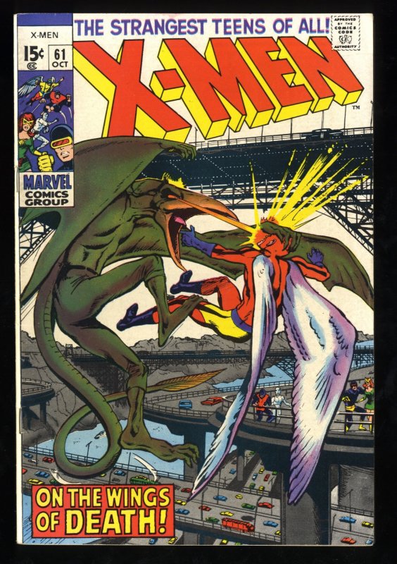 X-Men #61 FN/VF 7.0 2nd Sauron!